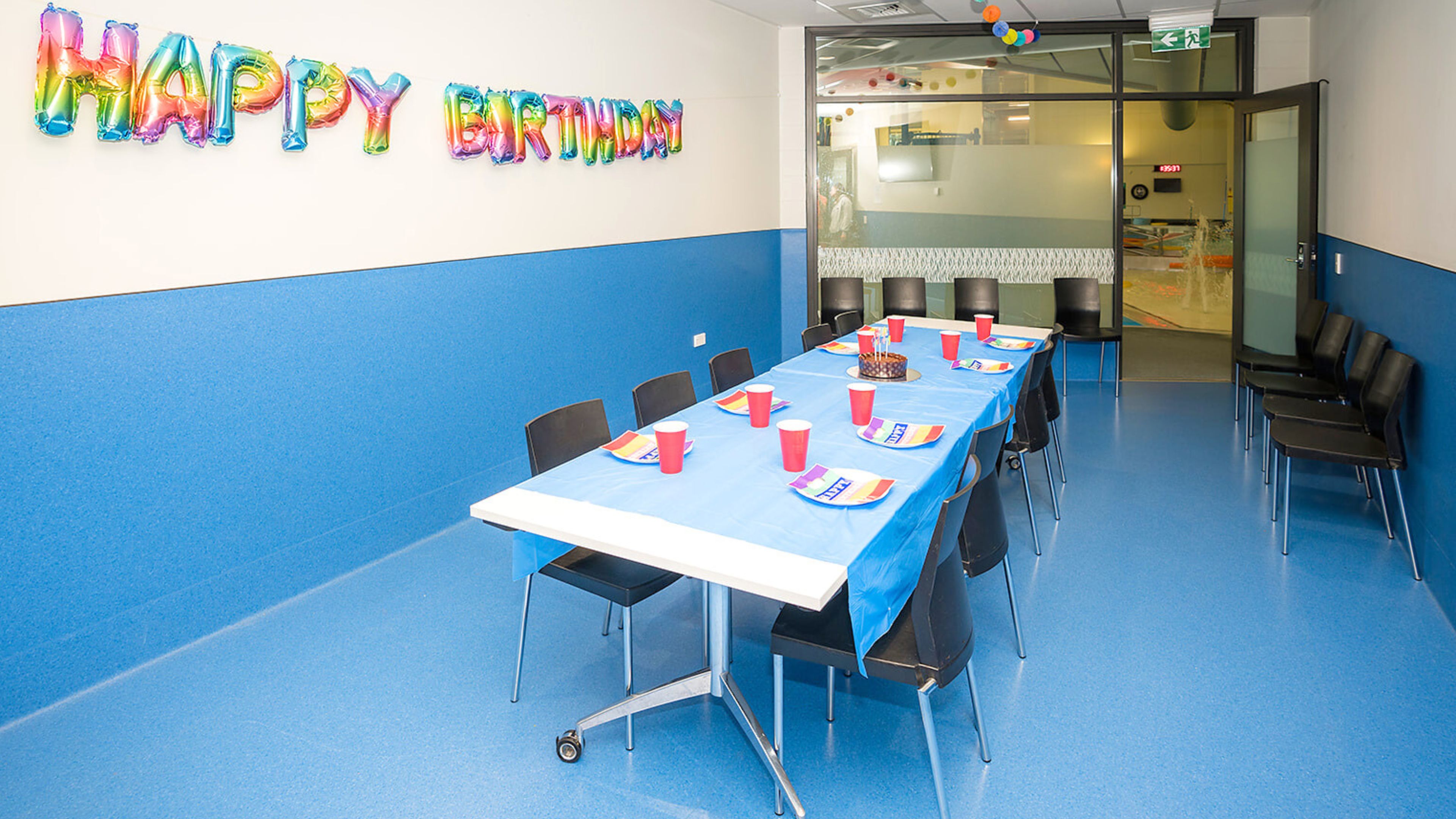 Taiora QEII Birthday Party Swim 1