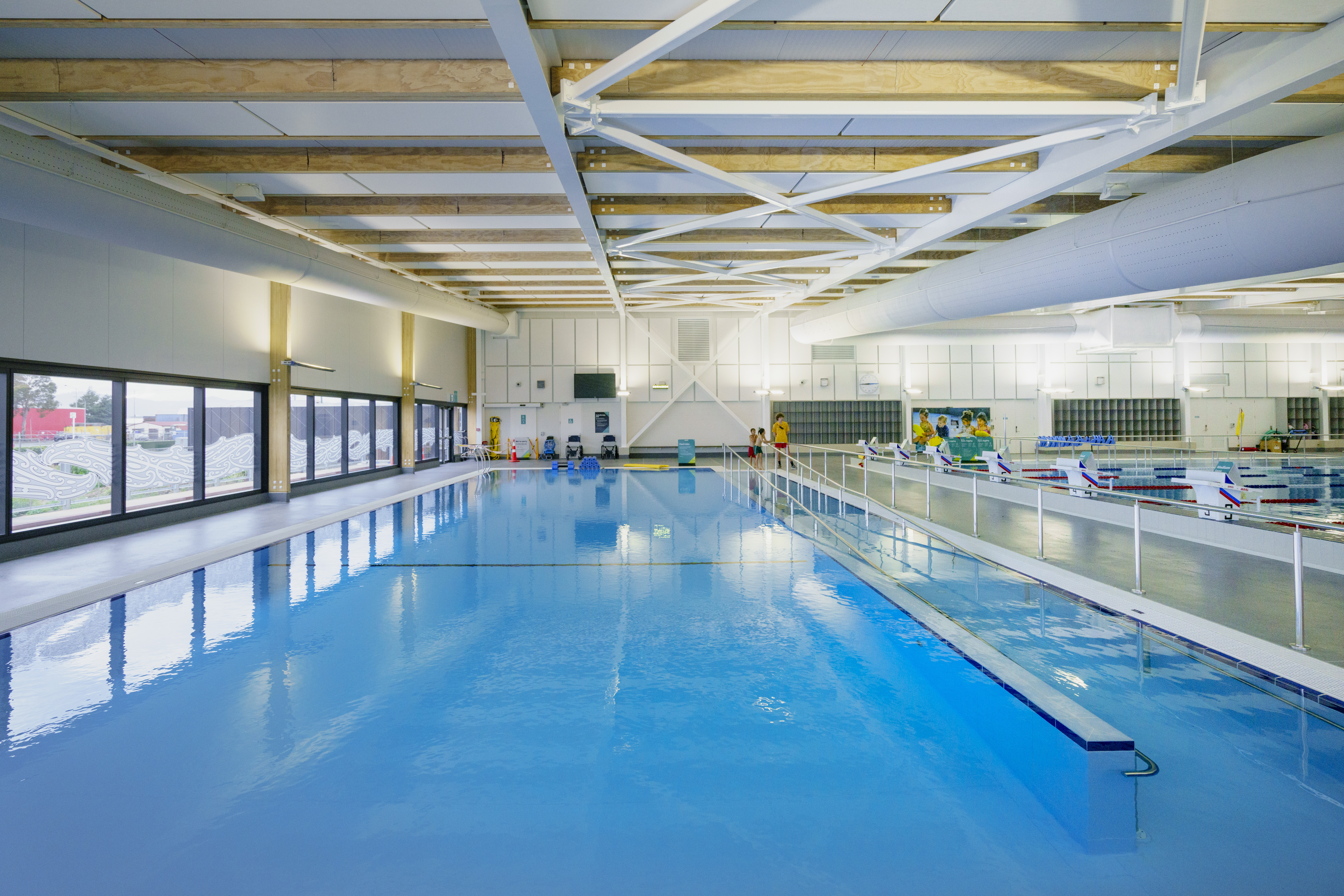 The teach pool at Matatiki Hornby Recreation centre. 
